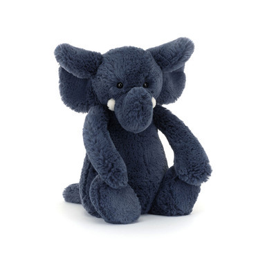 Bashful Blue Elephant | Jellycat US