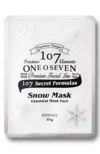 107 Oneoseven Set Of 8 Snow Sheet Masks | Nordstrom