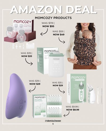 Momcozy products for the mom to be on Amazon deal of the day sale! 

#LTKsalealert #LTKbaby
