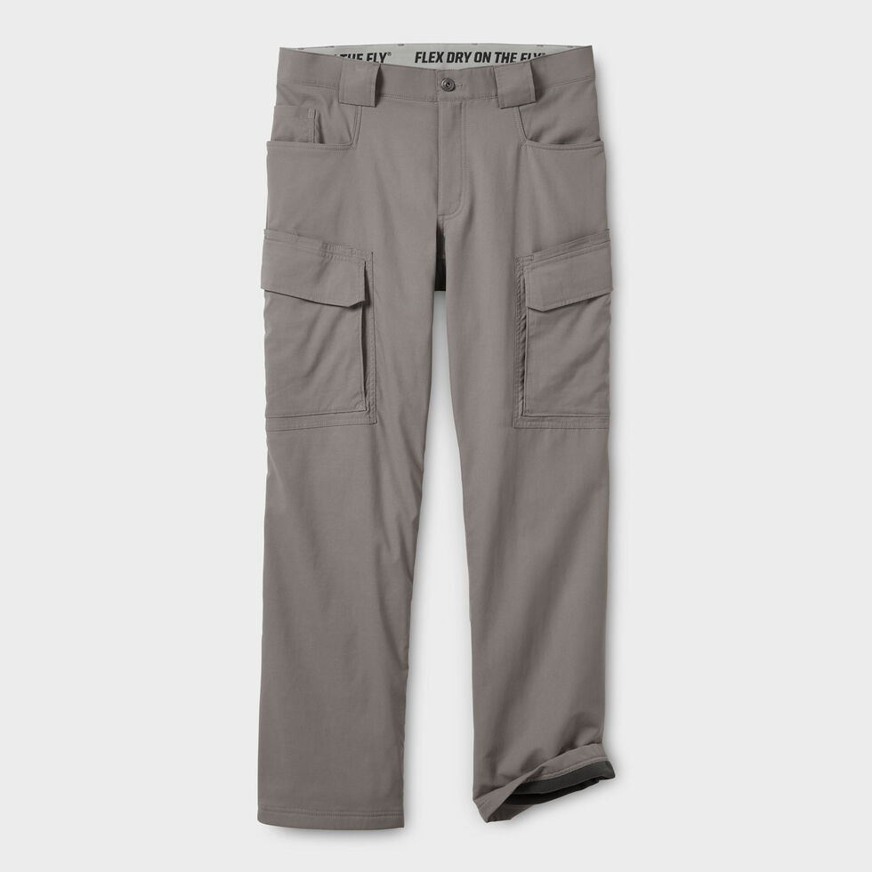 Men's DuluthFlex Dry on the Fly Lined Relaxed Cargo Pants | Duluth Trading Co.