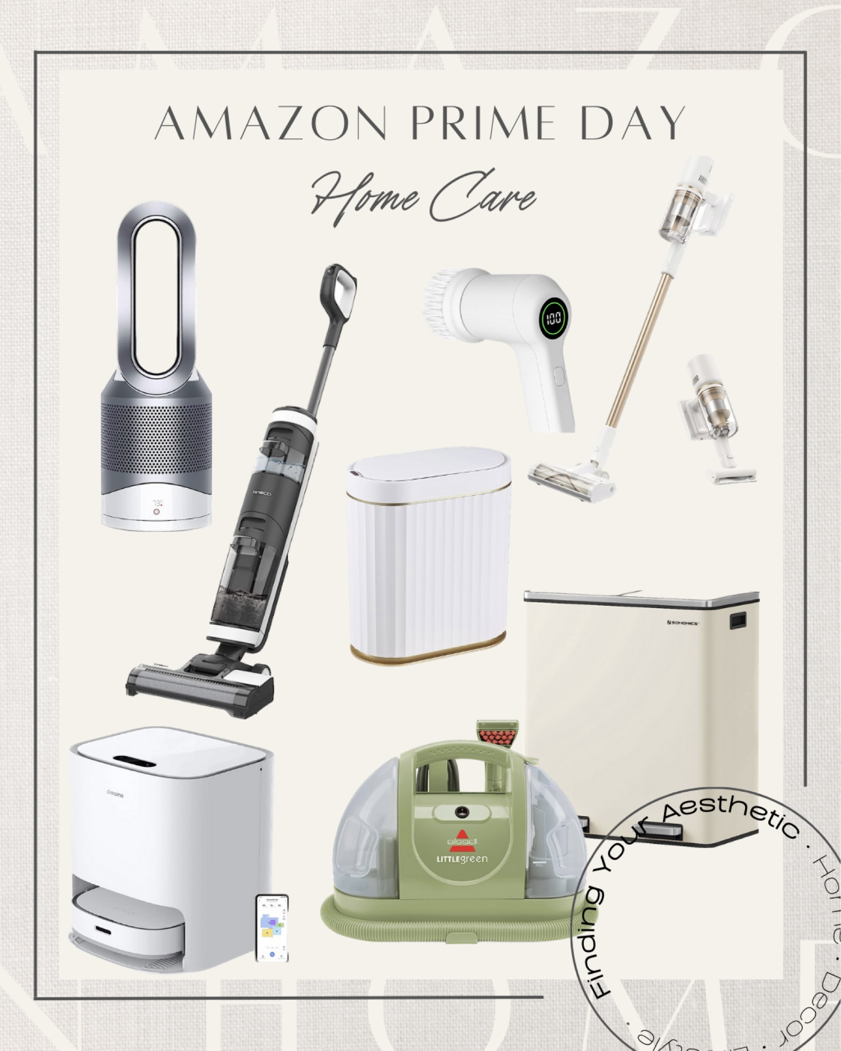 Amazon Prime Day home care items - keep your home sparkling clean with amazing deals 

Bissel little green, robo vacuum, smart vacuum, robot vacuum mop, stick vacuum, cordless vacuum, motion trash can, automatic trash can , dyson fan, dyson purifier, air purifier, scrub brush, electric scrubber, house cleaning, cleaning supplies, Amazon deals

#LTKhome #LTKxPrimeDay #LTKsalealert