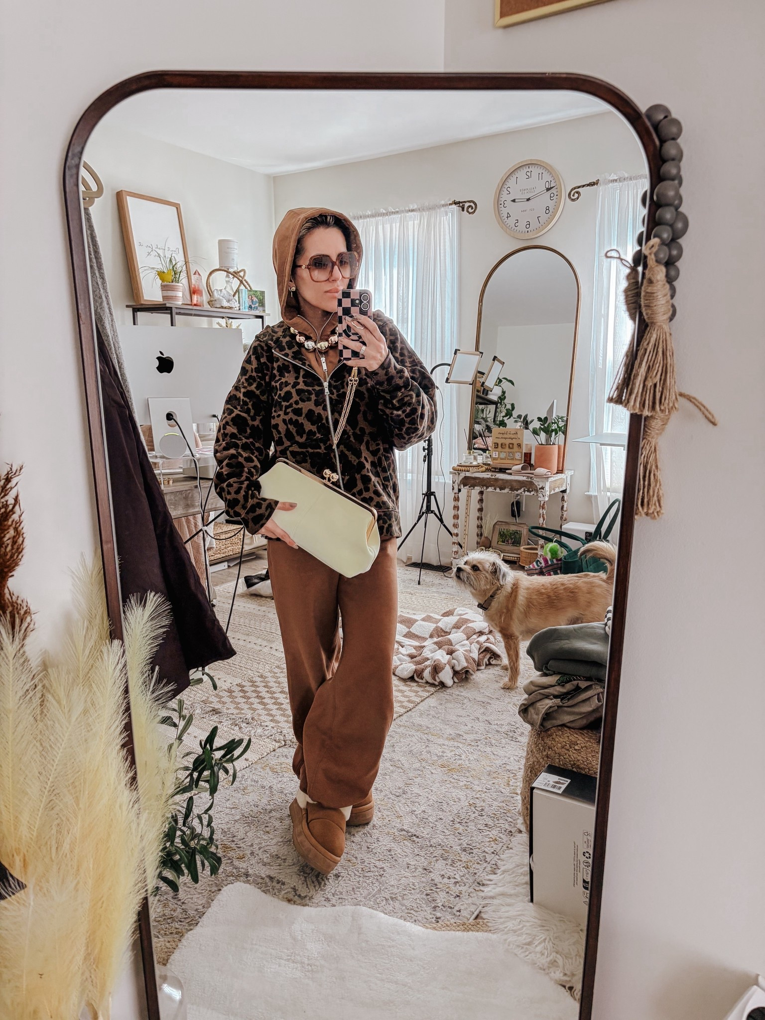 Hoodie is a tad oversized as it’s mens. I sized 1 size up. This is size small.

#LTKgrwm #LTKootd #LTKmomlife