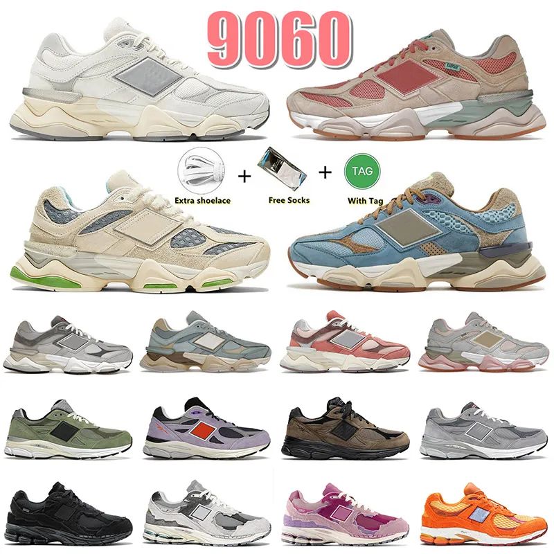 9060 Athletic Og Sneakers Running Shoes 990 v3 2002r Mens Women Rain Cloud Grey Sea Salt Bricks W... | DHGate