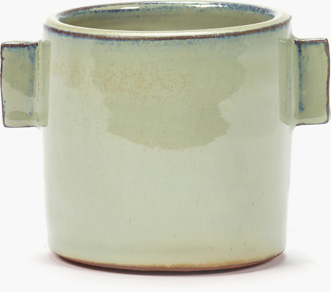 Urban Jungle Glazed Flower Pot | Design Within Reach