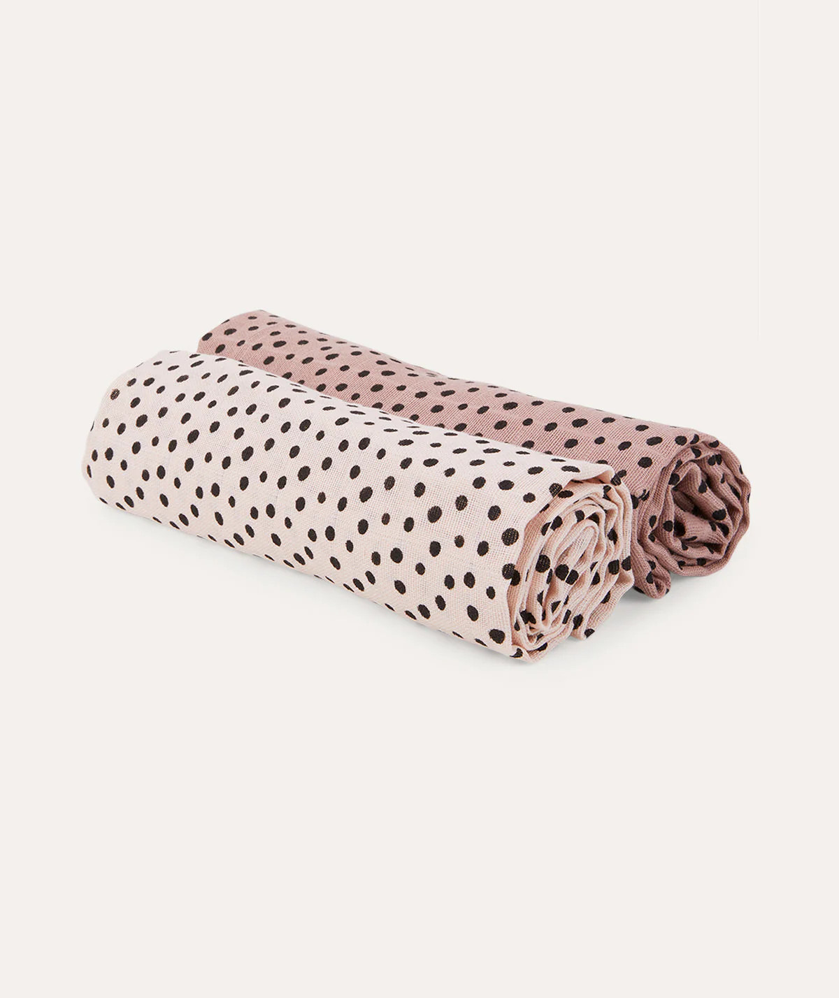 2-Pack Burp Cloth - Happy Dots Powder | KIDLY