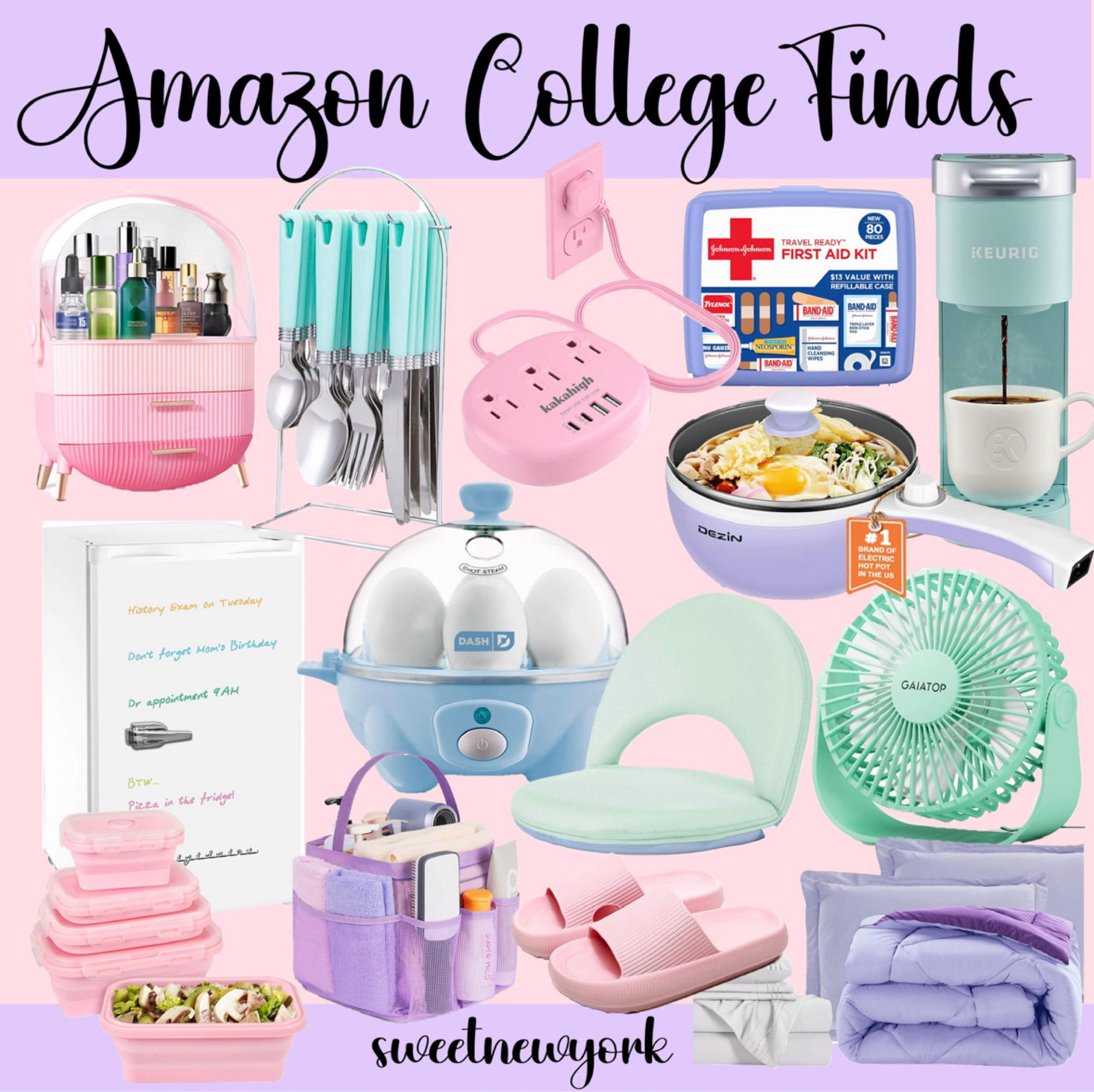Amazon finds for back to school! Dorm room and college essentials or even small spaces

#LTKKids #LTKSeasonal #LTKBacktoSchool