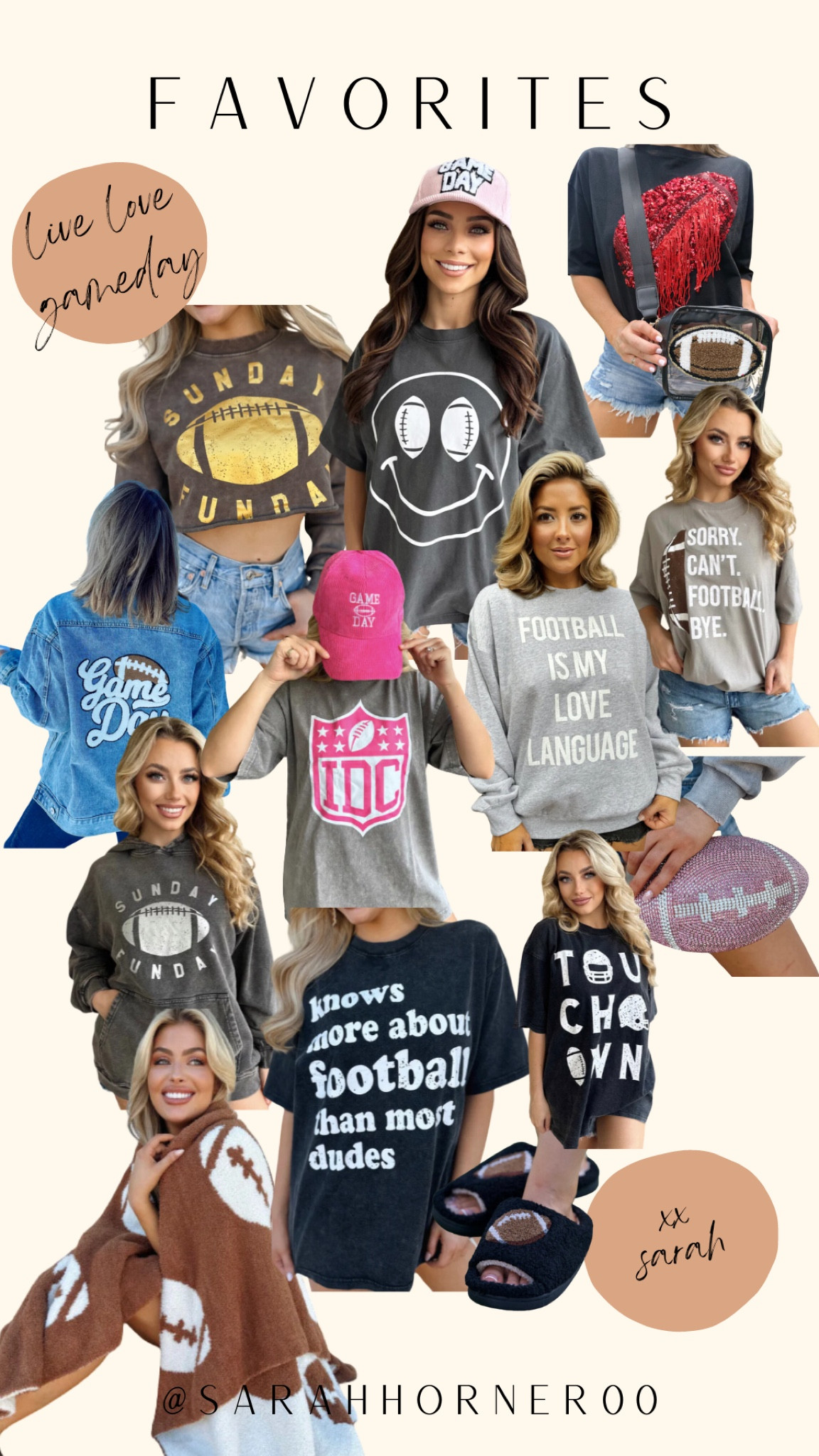 new arrivals at Live Love Gameday! 🏈 use code “SARAH” for 15% off your order

#LTKsalealert #LTKMostLoved #LTKfindsunder100