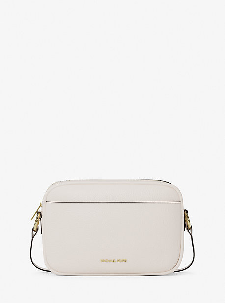Jet Set Large Pebbled Leather Camera Crossbody Bag | Michael Kors US