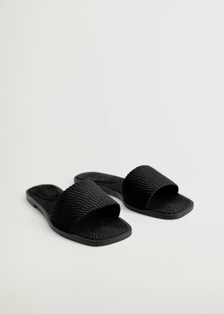 Braided sandal | MANGO (US)
