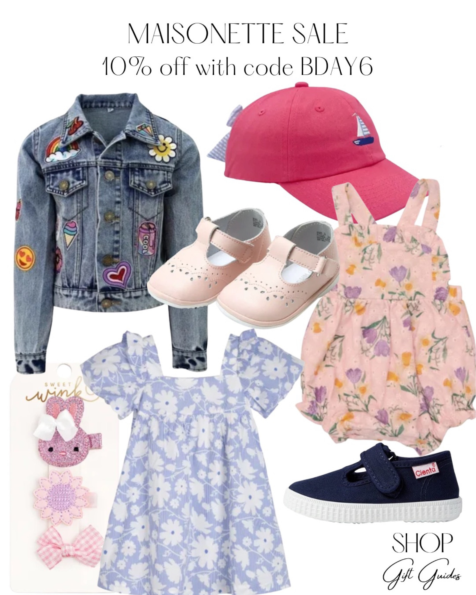 Maisonette is having a birthday sale! Use code BDAY6 for an additional 10% off! 

Toddler fashion, girls fashion, girls clothes, baby girl clothes, girl accessories, kids clothes on sale, girls dresses on sale, toddler summer fashion, toddler spring fashion 

#LTKunder100 #LTKkids #LTKsalealert