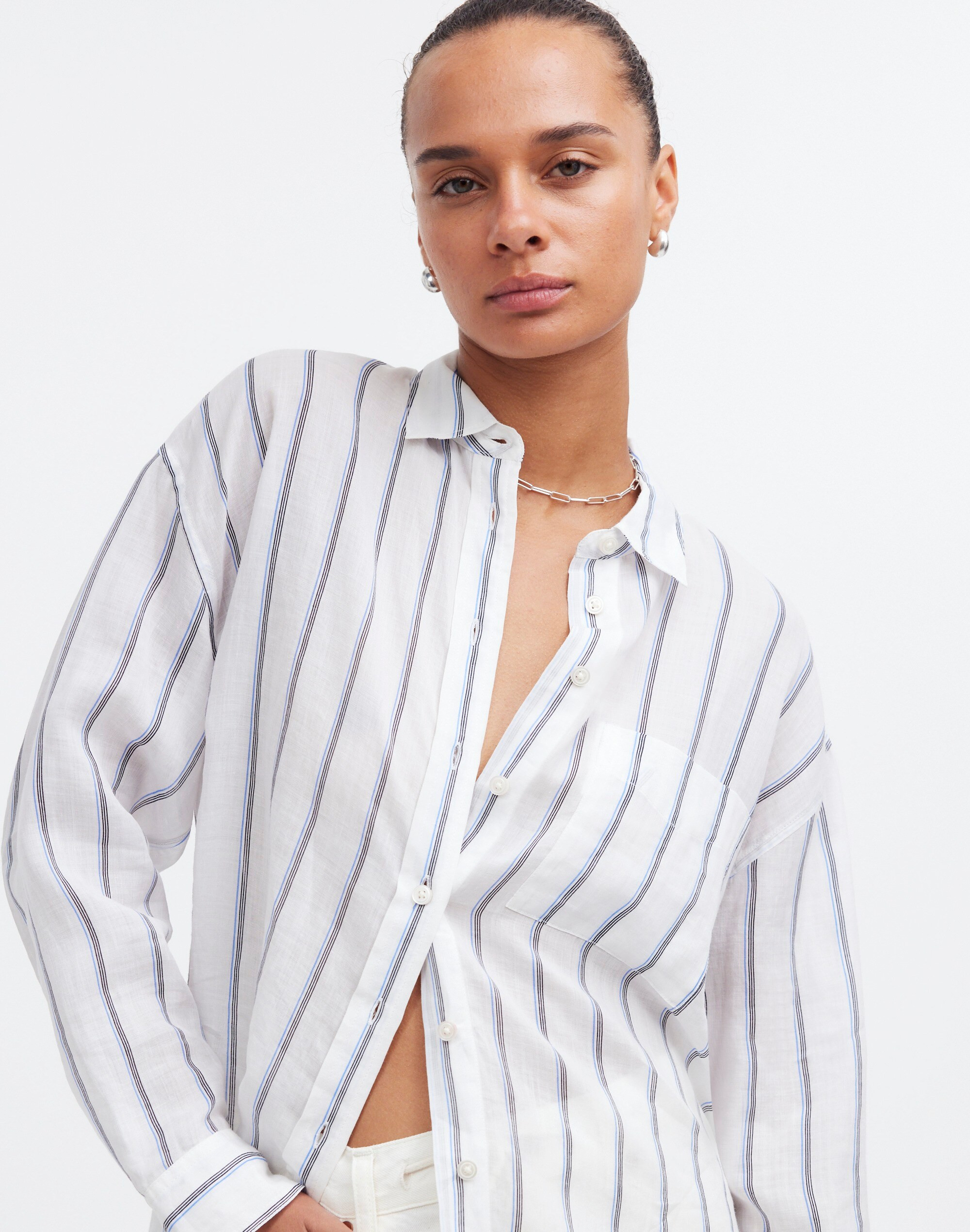 The Oversized Shirt | Madewell | Madewell