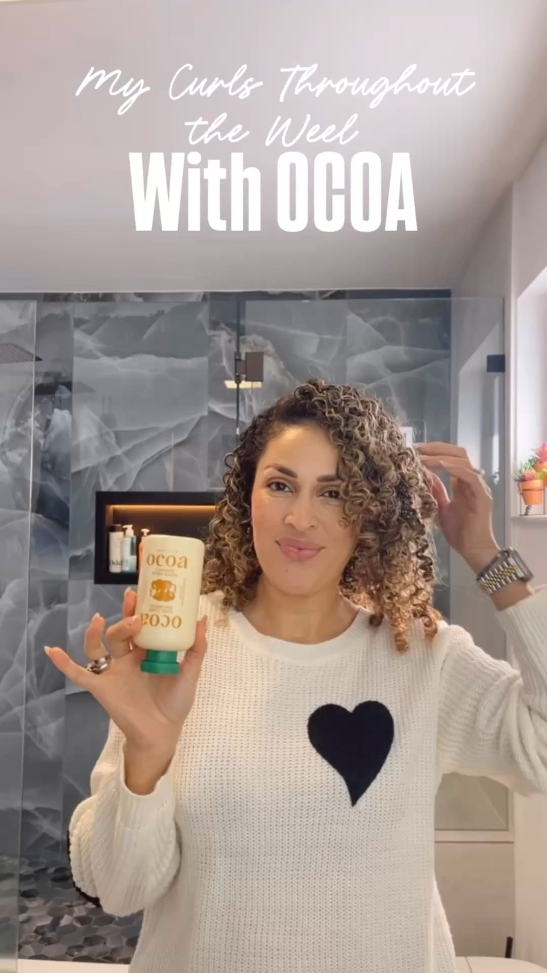 Putting my curls to the longevity test and seeing how long they hold their definition using @ocoabeauty 

These five products carried my curls from wash day through the week while keeping their shape, shine, and hold:
• Curl Care Shampoo
• Curl Care Conditioner
• Hydrating Curl Cream
• Curl Defining Styling Gel
• Curl Refresh + Hold Spray

Long lasting curls, consistent definition, and proof that the right five products really can do it all.

#OcoaCreatorsChallenge #naturalcurls #curlyhairjourney #rizos #curlyhairtips