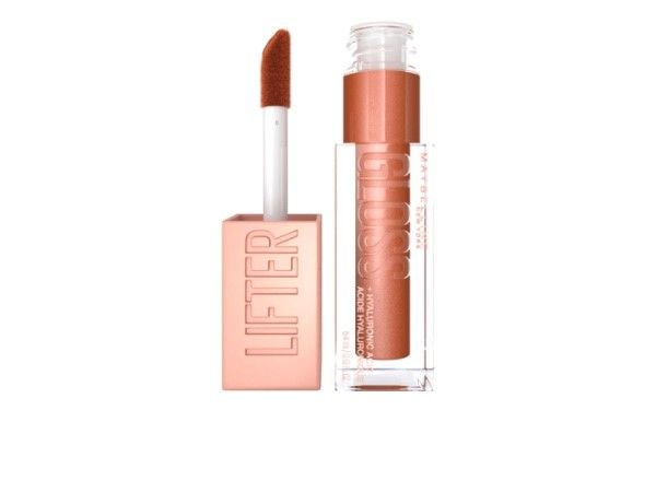 Maybelline Lifter Gloss, Hydrating Lip Gloss with Hyaluronic Acid, High Shine for Fuller Looking ... | Amazon (US)