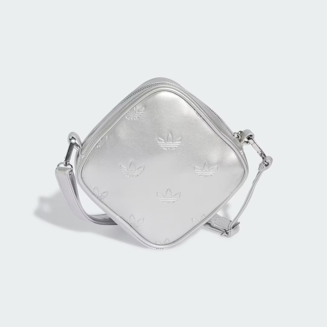 adidas Adicolor Diamond Shaped Bag Silver Metallic | adidas (US)