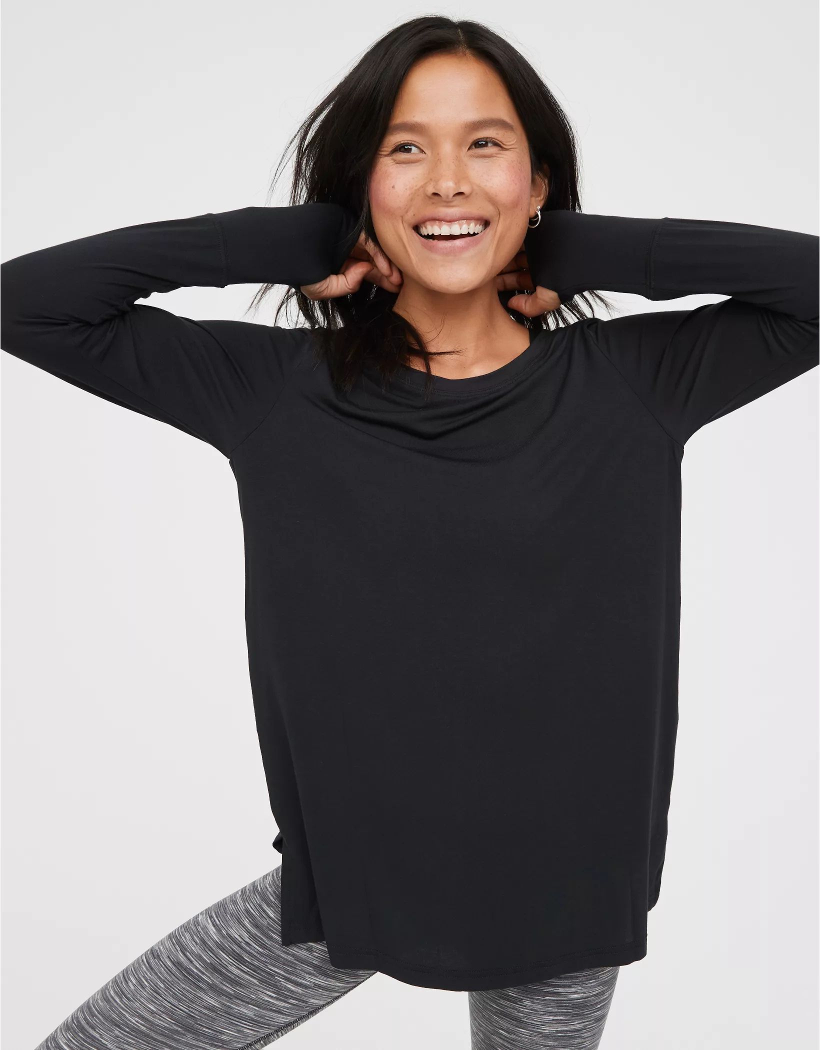 OFFLINE Thumbs Up Oversized T-Shirt | American Eagle Outfitters (US & CA)