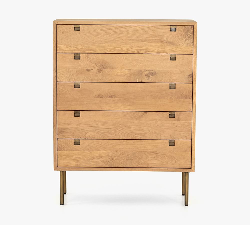 Archdale 5-Drawer Tall Dresser | Pottery Barn (US)