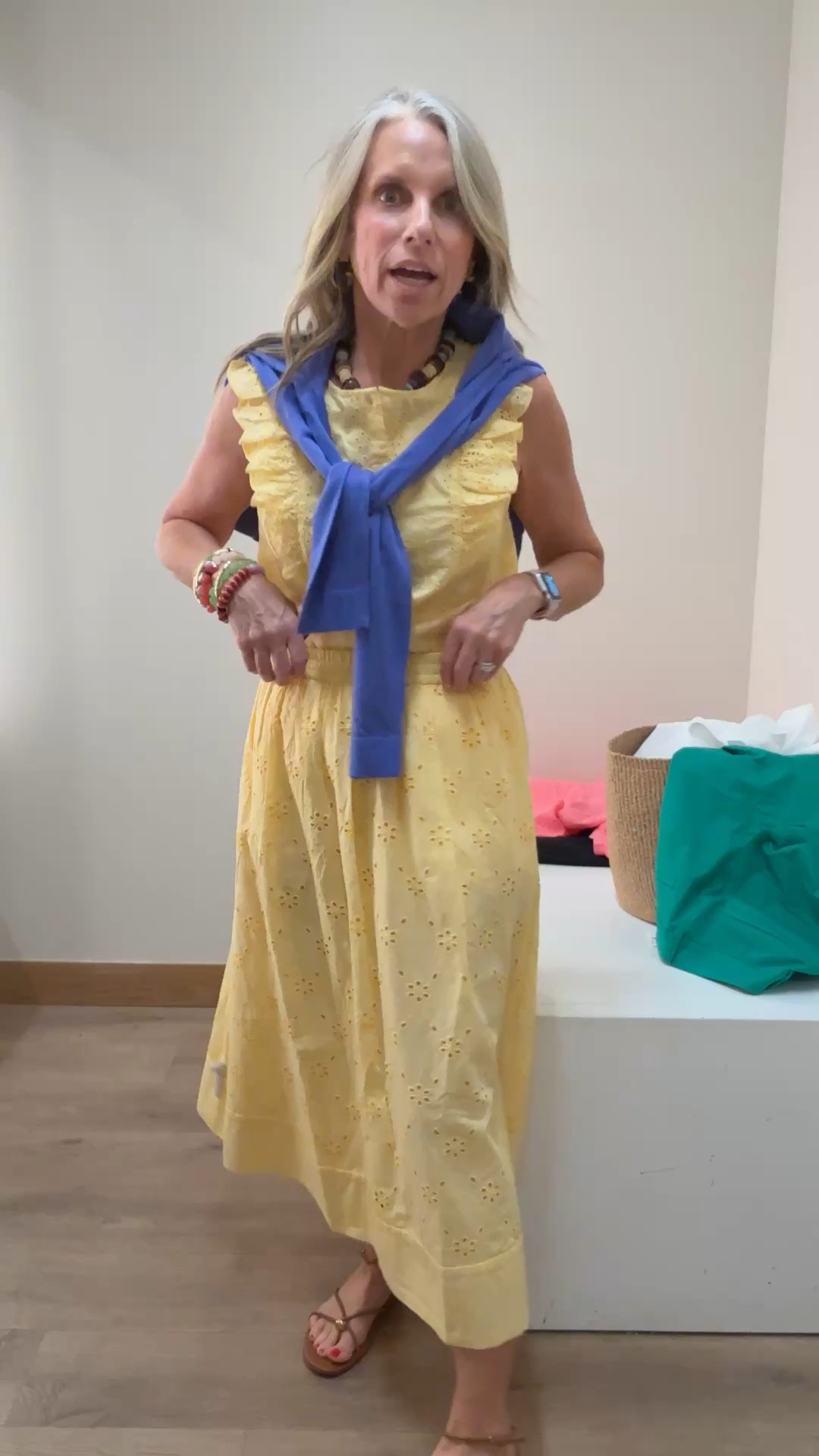 Wearing XS in both. Cute Mother’s Day look, these pieces are great for mixing and matching with other pieces in your closet and for workwear.  Use COAST25 on necklace 

#LTKMothersDay #LTKOver40 #LTKWorkwear