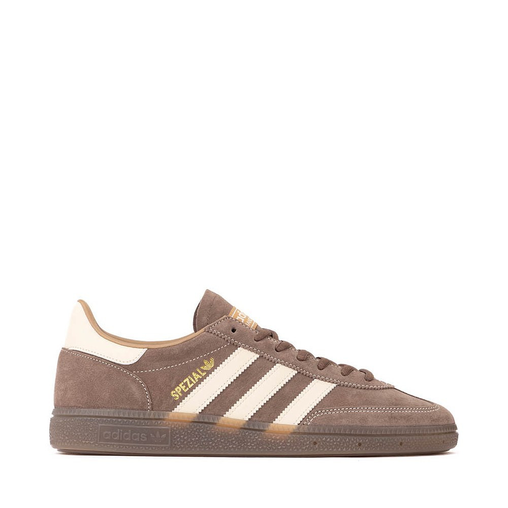Mens adidas Handball Spezial Athletic Shoe - Earth Strata / Wonder White / Gum | Journeys
