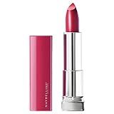 Maybelline New York Color Sensational Made for All Lipstick, Fuchsia For Me, Satin Pink Lipstick | Amazon (US)