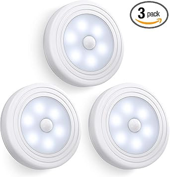Motion Sensor Light, Closet Light, Wall Light, Stick Anywhere with No Tools, Battery Operated Lig... | Amazon (US)
