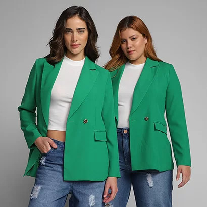 Blazer Vista Alfaiataria - Feminino | Zattini (BR)