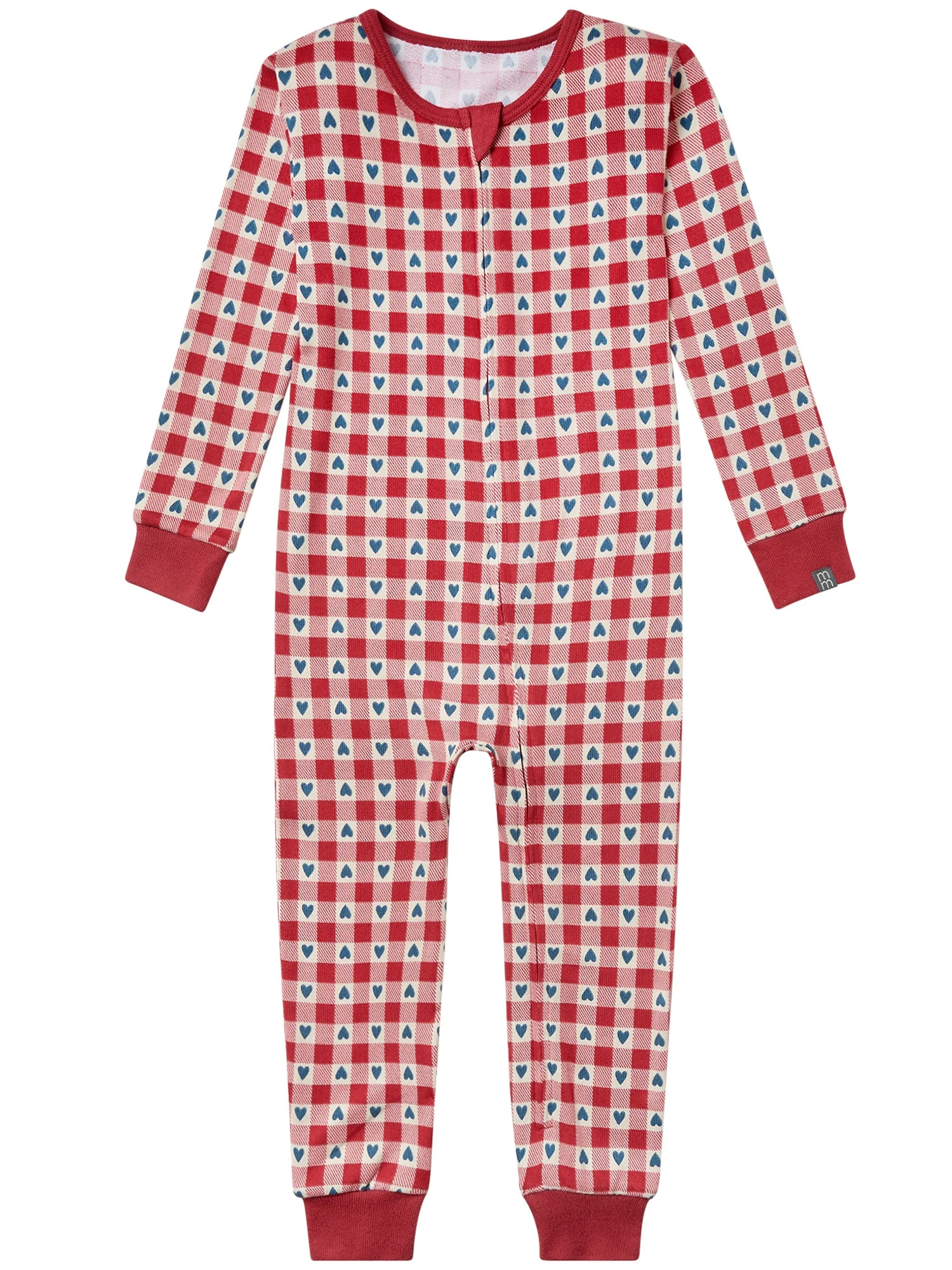 Modern Moments by Gerber Toddler Neutral Valentine´s Day Super Soft One-Piece Pajama, Sizes 12M-... | Walmart (US)