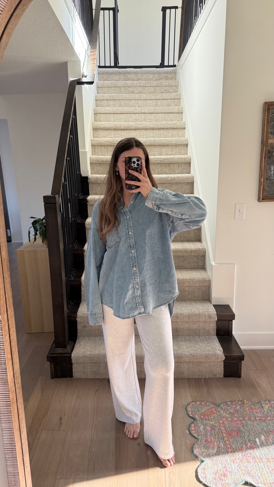 so comfy and nursing friendly! sized up to a medium in both, love how they fit! currently on sale! 

Postpartum 

#LTKSaleAlert #LTKootd