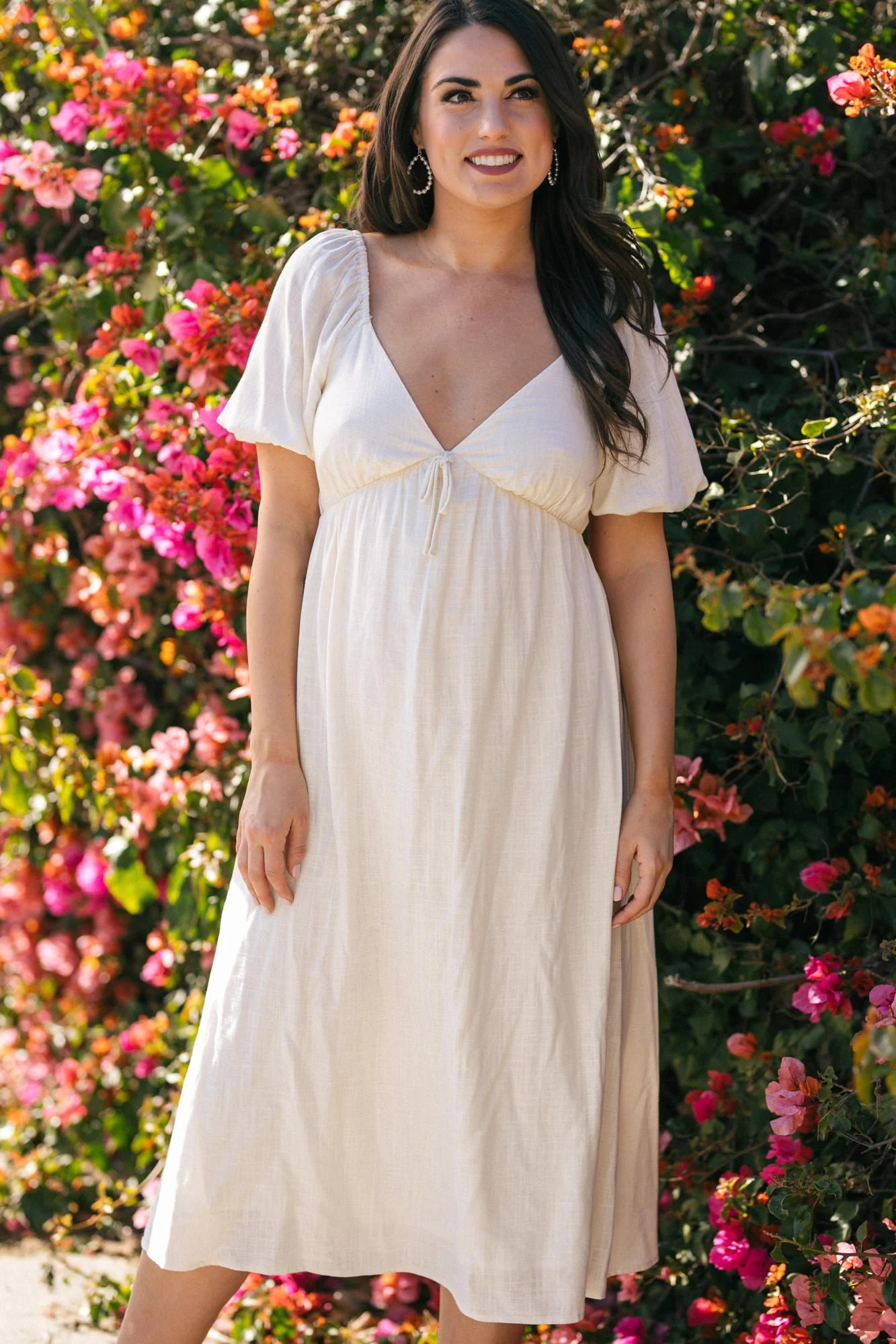 Laura Tie Back Dress | Morning Lavender