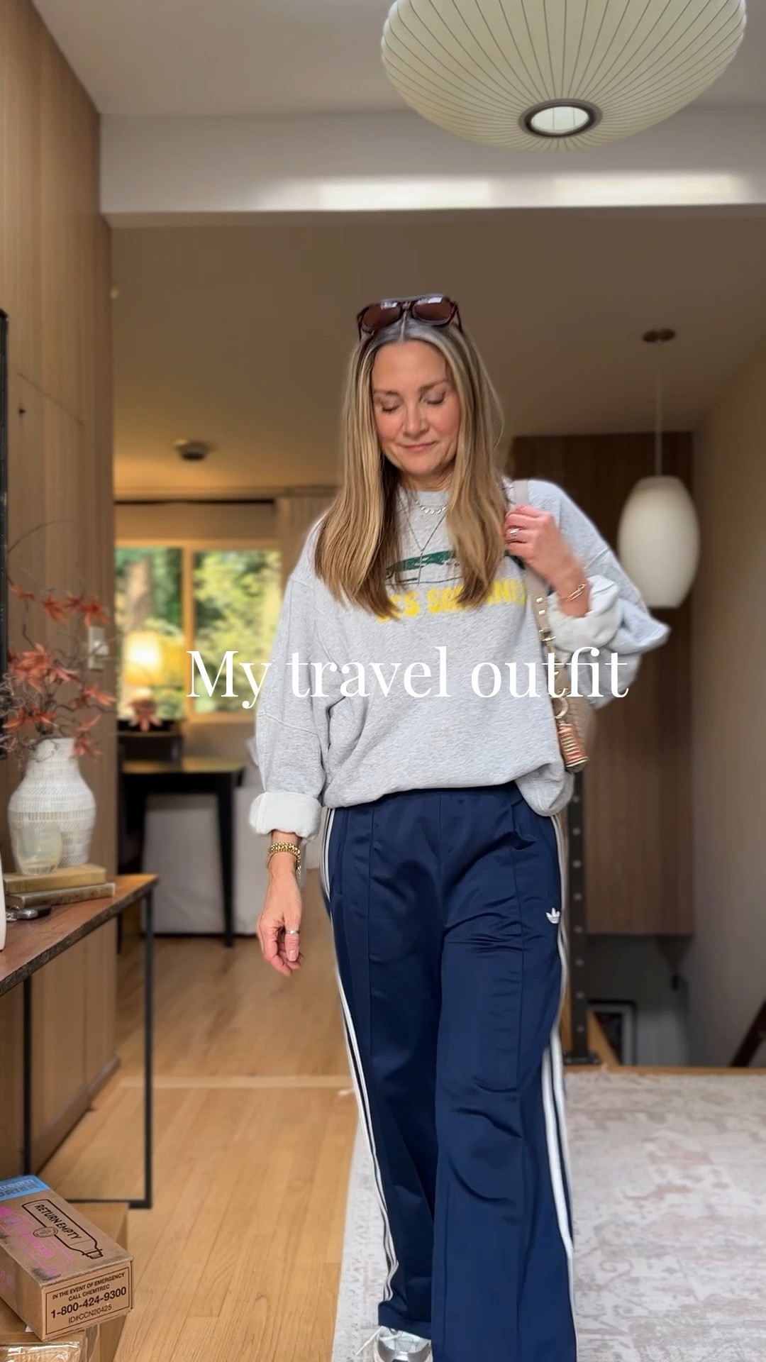 Road trip outfit!

Cutest sardine sweatshirt from @Aerie ! Runs big, I’m in an xs but probably could’ve gone with the xxs. @adidas track pants are fun & sporty, wearing a small  



#LTKxAerie #LTKOver40 #LTKootd