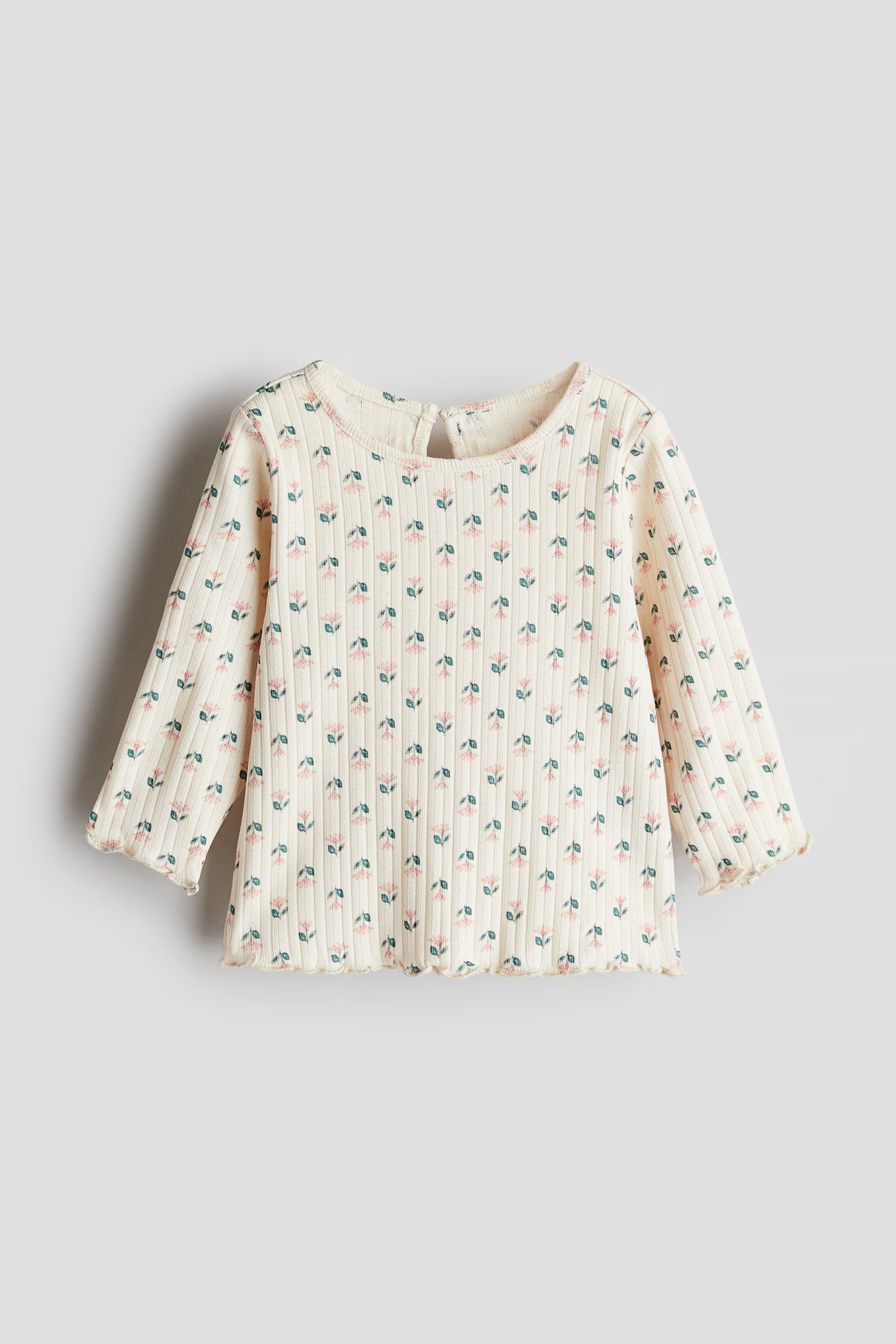 Ribbed Jersey Top | H&M (US + CA)