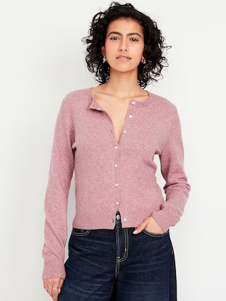 SoSoft Cropped Cardigan Sweater | Old Navy (US)