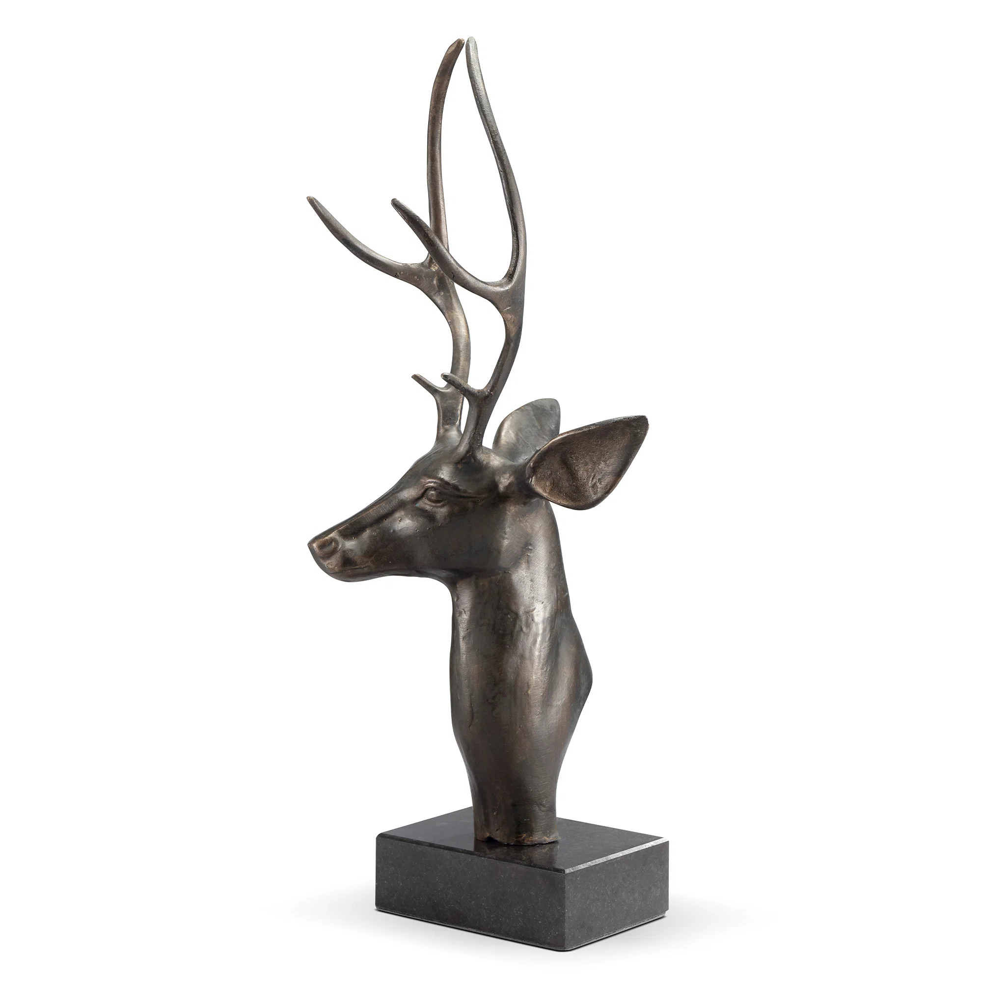 Deer Bust on Base | Perigold