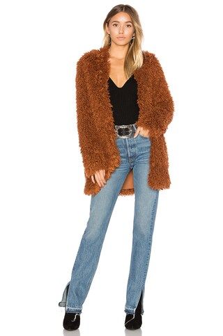 x REVOLVE Janice Shag Coat | Revolve Clothing