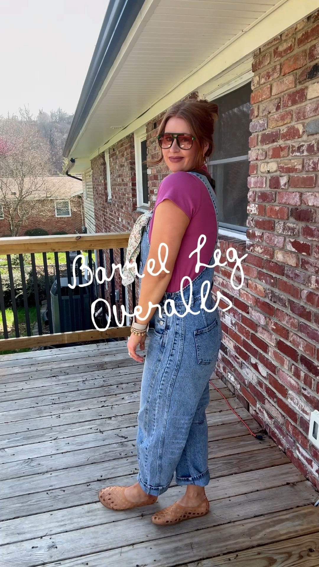 Barrel Leg Overalls! 🦋

#LTKSpringSale #LTKootd #LTKSeasonal