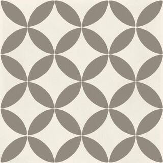 D_Segni Stella Sand Blend 8 in. x 8 in. Glazed Porcelain Floor and Wall Sample Tile | The Home Depot