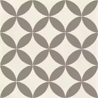D_Segni Stella Sand Blend 8 in. x 8 in. Glazed Porcelain Floor and Wall Sample Tile | The Home Depot