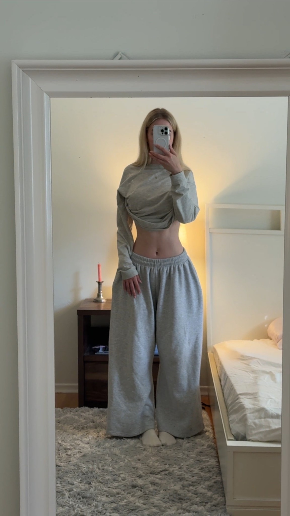 Sweats are size 4