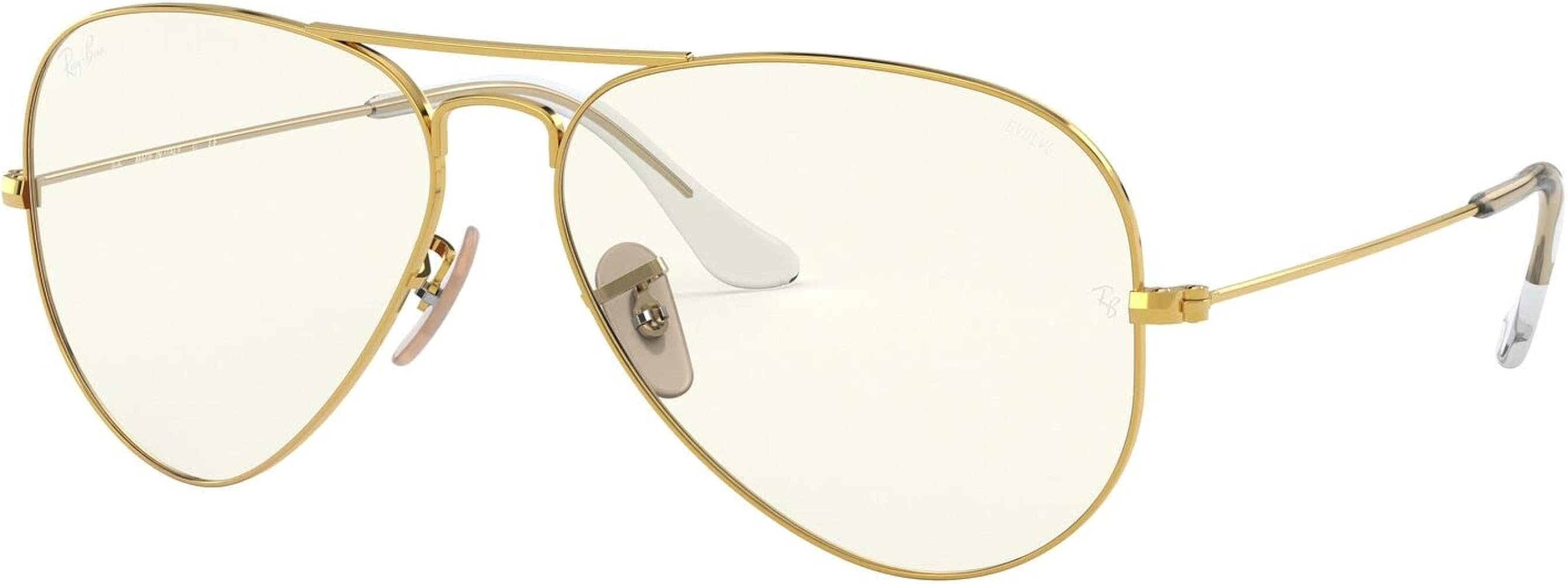 Ray-Ban RB3025 Classic Evolve Photochromic Aviator Sunglasses | Amazon (US)