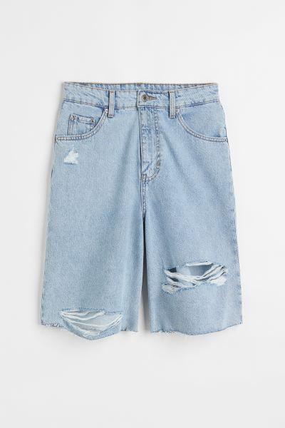 Wide Bermuda High Waist Shorts | H&M (US)