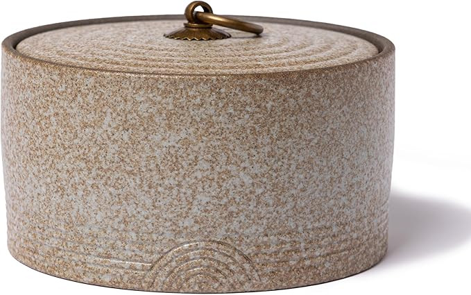 Ceramic Canister,16.9 Oz /500ml Food Storage Jar for Tea,Coffee Beans,Herb,Candy,Spices,Nuts (Sto... | Amazon (US)