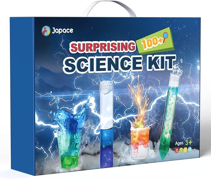 Japace 100+ Experiments Science Kit for Kids Age 4-12 Year Old, Cool Boy Christmas Birthday Gift ... | Amazon (US)