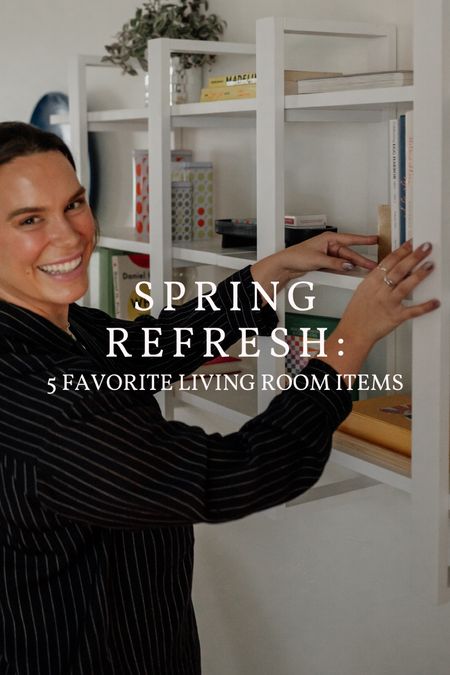 Spring refresh! ☀️Who’s ready?! 
I’ve rounded up 5 of my favorite pieces to spruce up your living space for the new season. 

#LTKhome #LTKSeasonal #LTKSpringSale