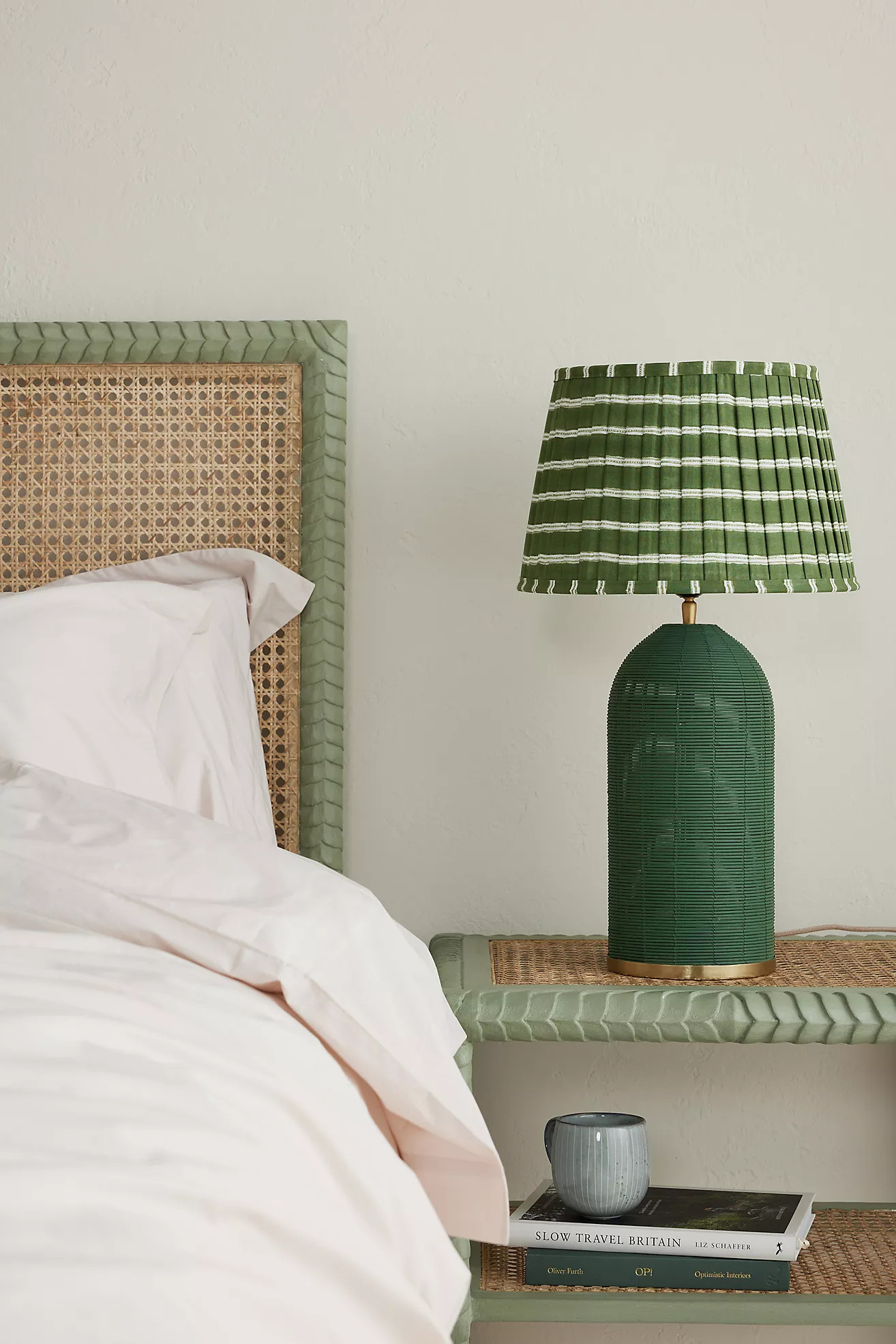 Birdie Fortescue Rattan Table Lamp | Anthropologie (UK)
