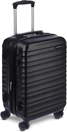 Amazon Basics 21" Hardside Carry-On Luggage with Spinner Wheels, Expandable for Up to 25% More Sp... | Amazon (US)