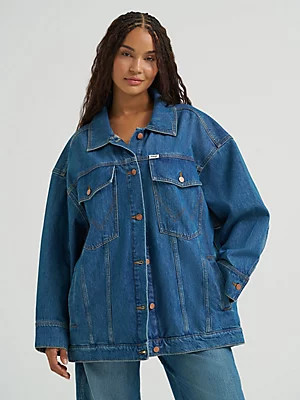 Women's Oversized Mega Trucker Jacket | Wrangler