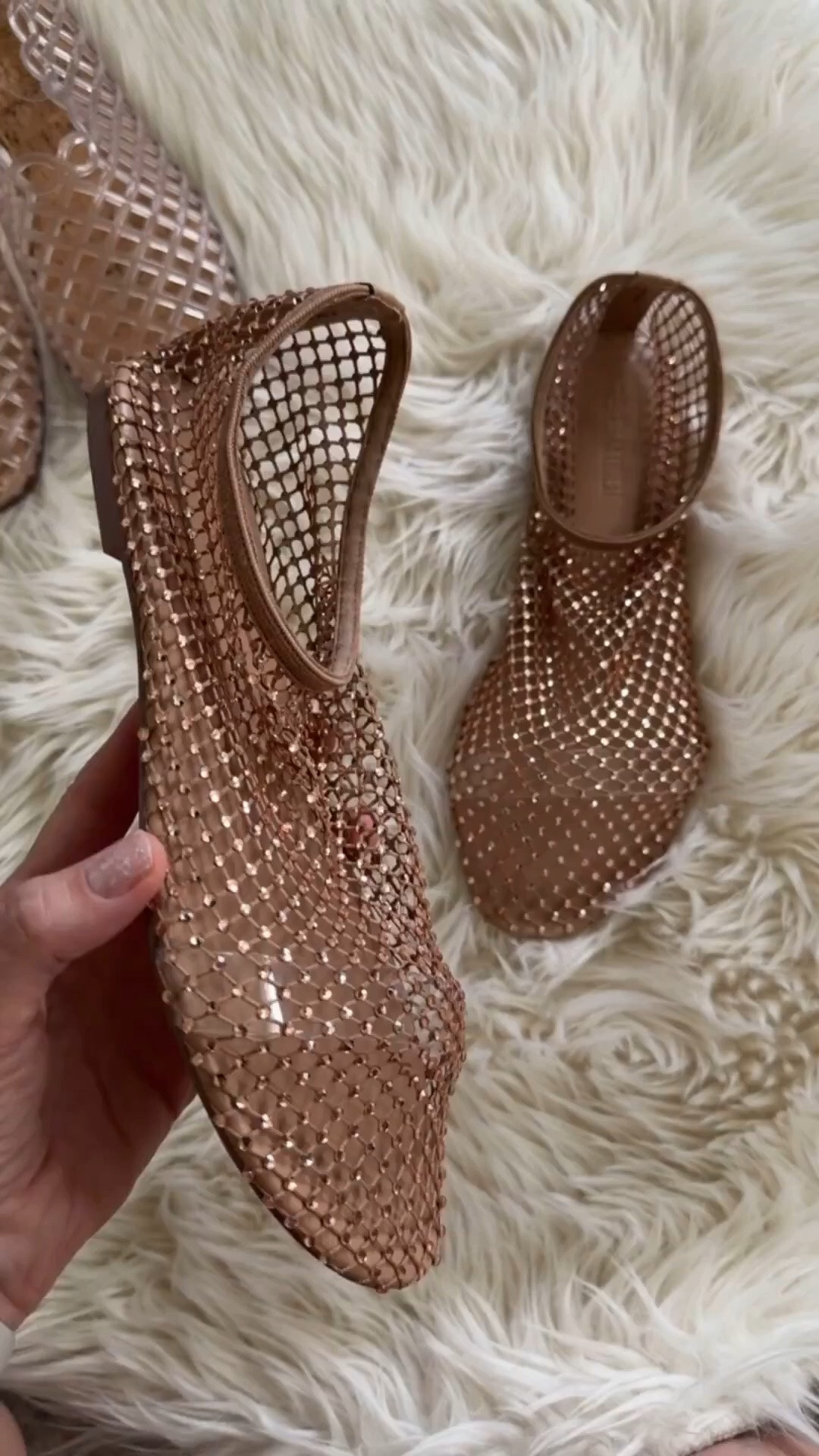 #ad Steve Madden jelly flats are 40% off now coming down to just $29! That’s almost as low as Walmart or Target! I own both and the Steve Madden ones are noticeably softer and more malleable. Fit is tts. Thanks to Steve Madden for gifting me these shoes! The mesh ones are so unique and surprisingly comfortable. Elevate any look. #stevemadden @Steve Madden US

#LTKSaleAlert