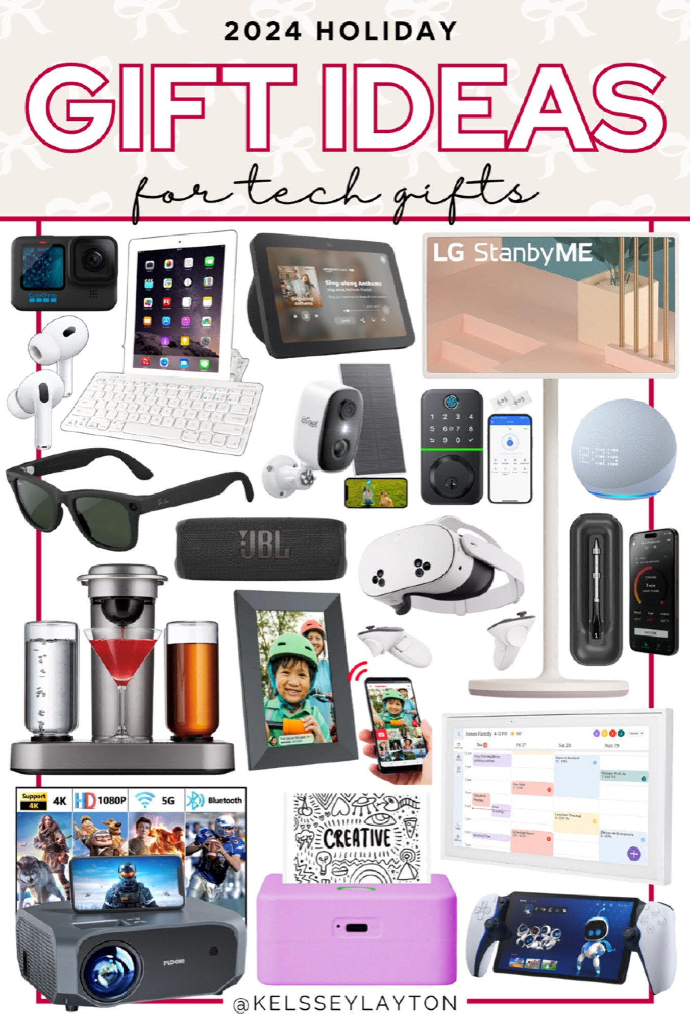 Gift guide for tech gifts, Christmas gift ideas for tech gadgets, kelssey Layton gift guide 

#LTKSaleAlert #LTKGiftGuide #LTKFindsUnder100