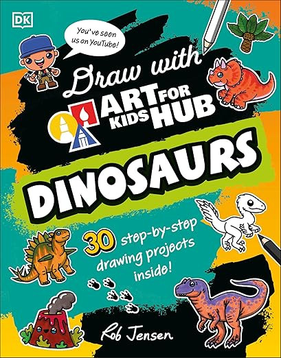 Draw with Art for Kids Hub Dinosaurs      Paperback – October 7, 2025 | Amazon (US)