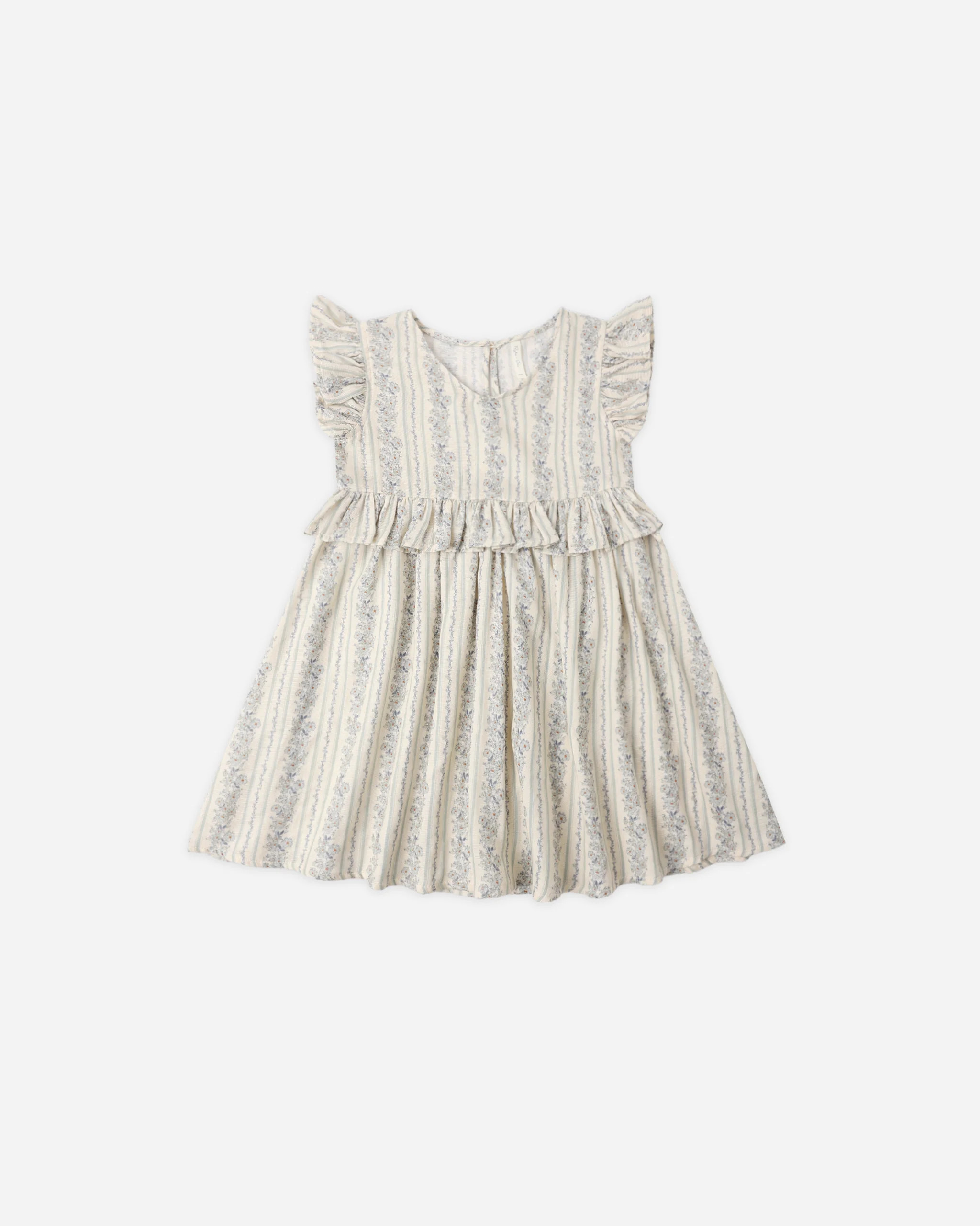 Brielle Dress Blue Floral | Rylee + Cru