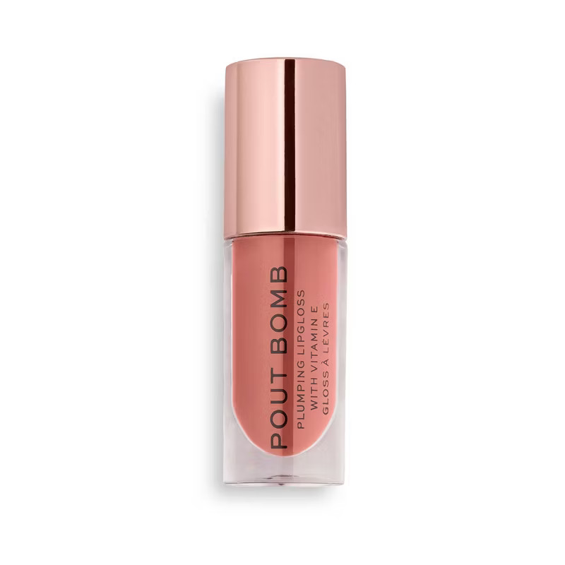 Makeup Revolution Pout Bomb Plumping Lip Gloss - 0.16 fl oz | Target